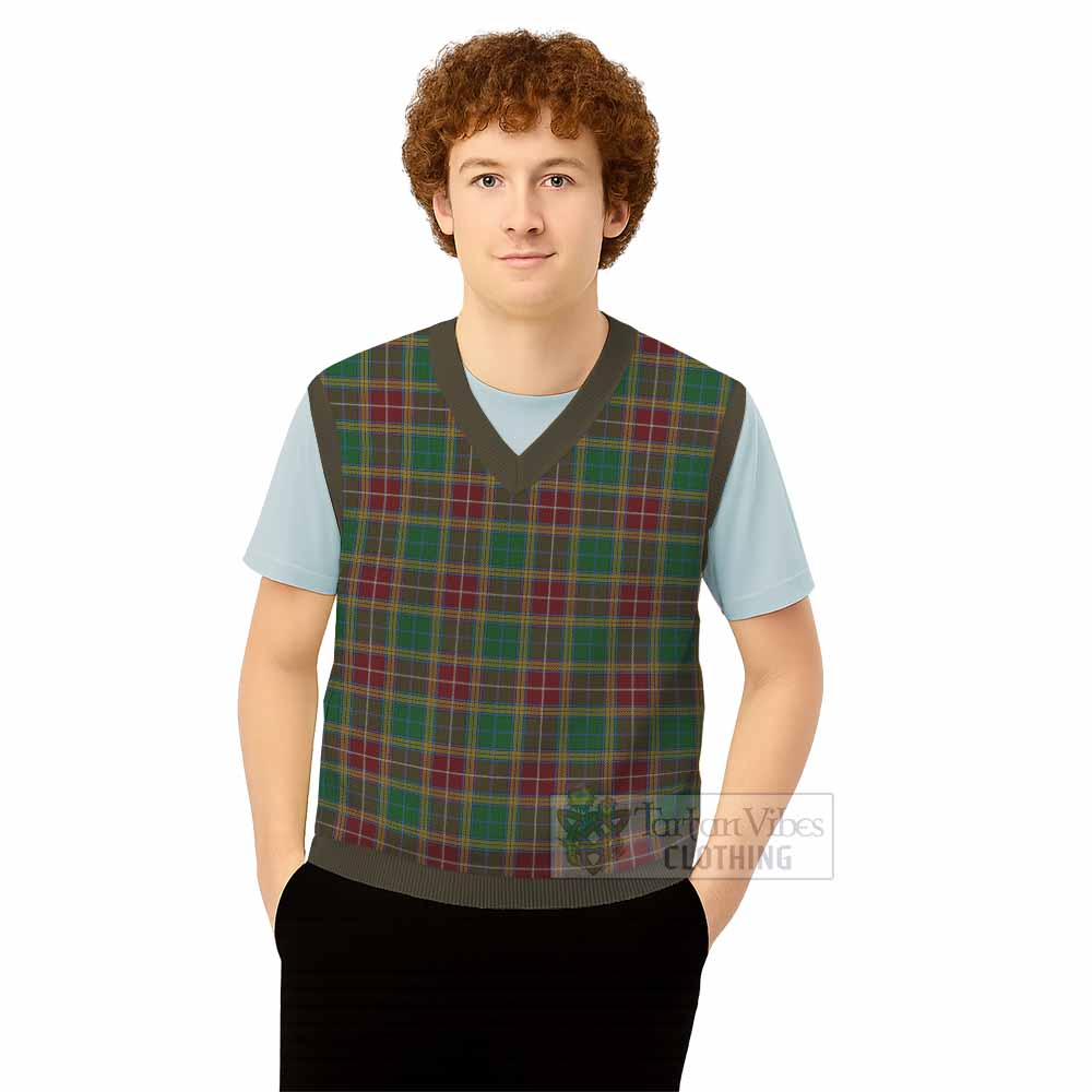 Baxter Tartan Knitted V-Neck Vest - Tartan Vibes Clothing