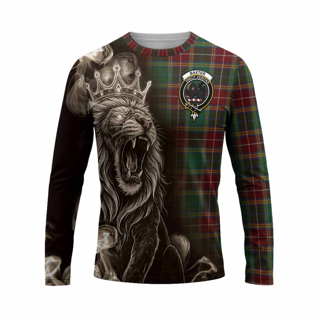 Baxter Tartan Long Sleeve T-Shirt Roaring Lion Heritage