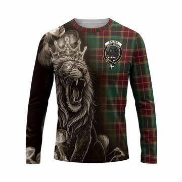 Baxter Tartan Long Sleeve T-Shirt Roaring Lion Heritage