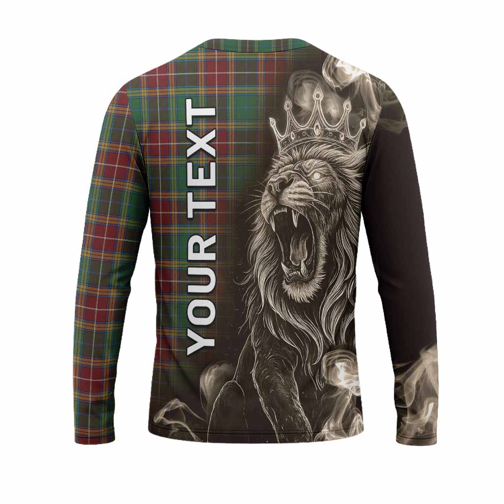 Baxter Tartan Long Sleeve T-Shirt Roaring Lion Heritage