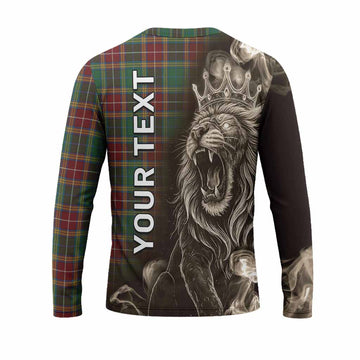 Baxter Tartan Long Sleeve T-Shirt Roaring Lion Heritage