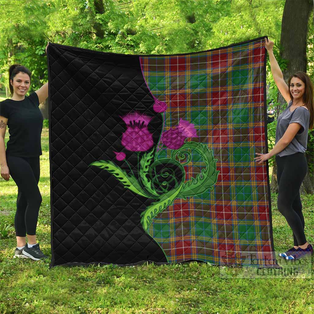 Baxter Tartan Premium Quilt Traditional Scottish Thistle - Tartan Vibes Clothing