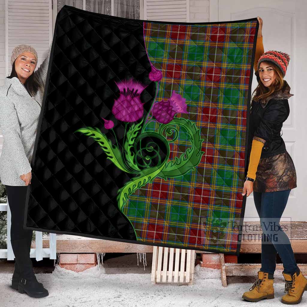 Baxter Tartan Premium Quilt Traditional Scottish Thistle - Tartan Vibes Clothing
