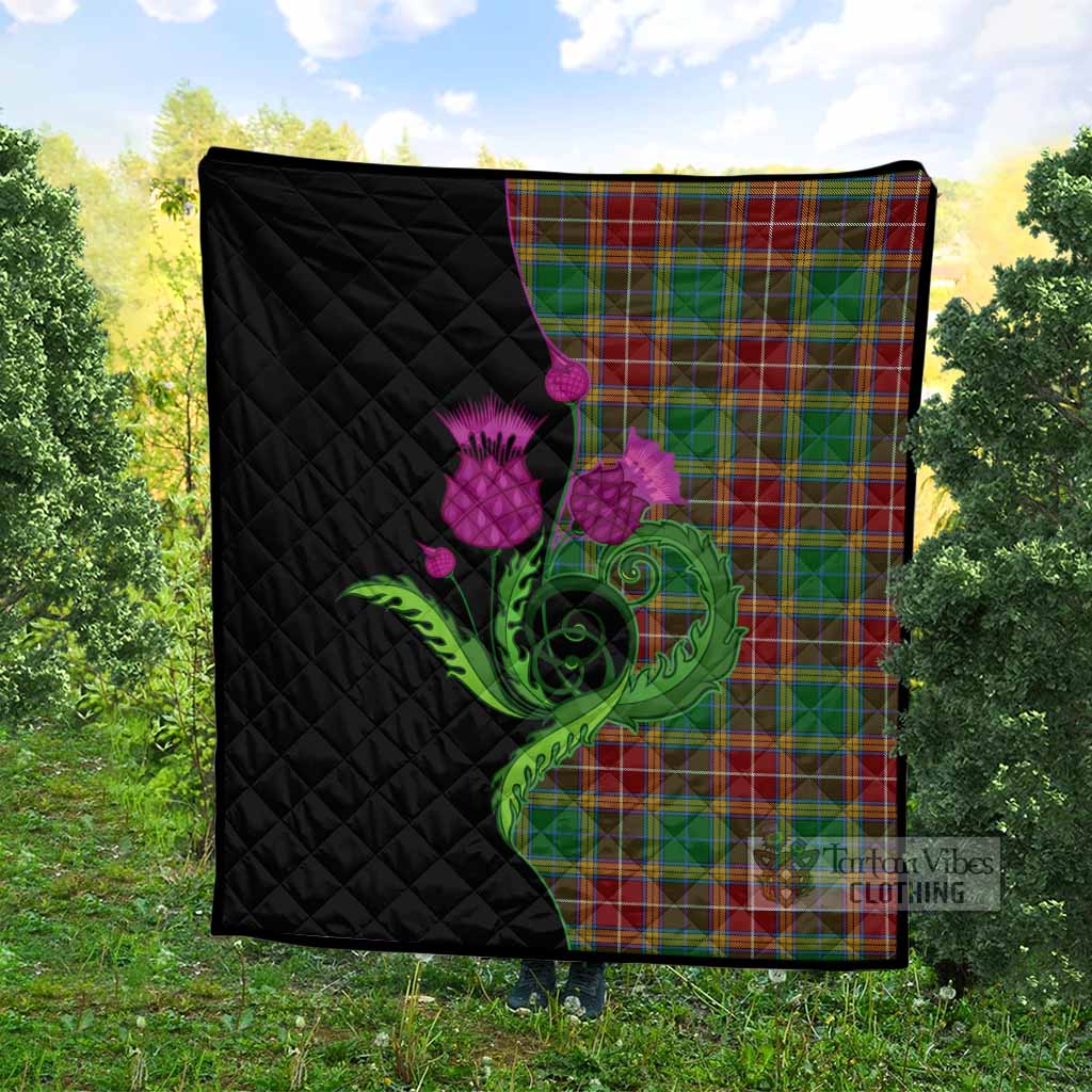 Baxter Tartan Premium Quilt Traditional Scottish Thistle - Tartan Vibes Clothing