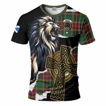 Baxter Tartan Scottish T-Shirt Lion Celtic Heritage