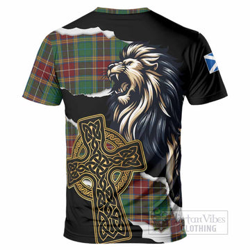 Baxter Tartan Scottish T-Shirt Lion Celtic Heritage