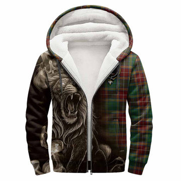 Baxter Tartan Sherpa Hoodie Roaring Lion Heritage