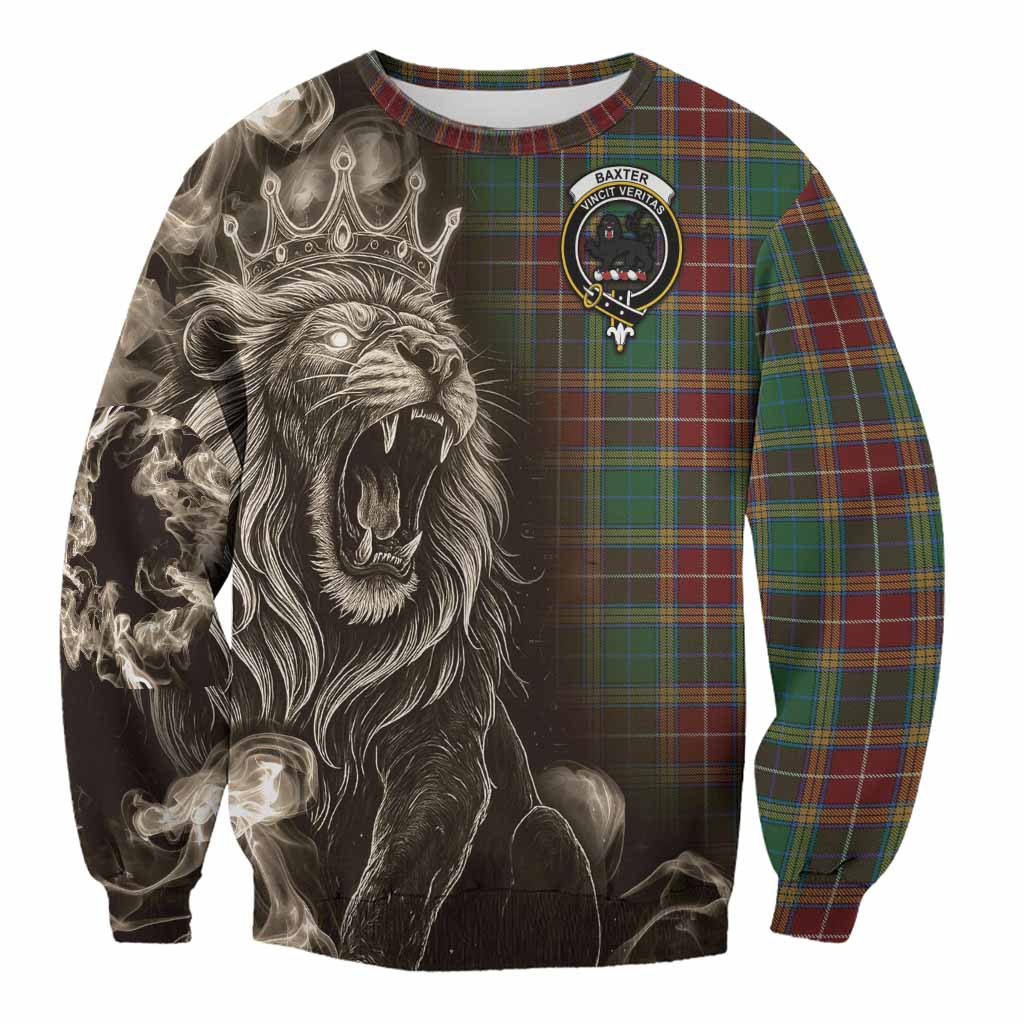 Baxter Tartan Sweatshirt Roaring Lion Heritage