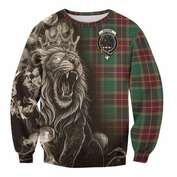 Baxter Tartan Sweatshirt Roaring Lion Heritage