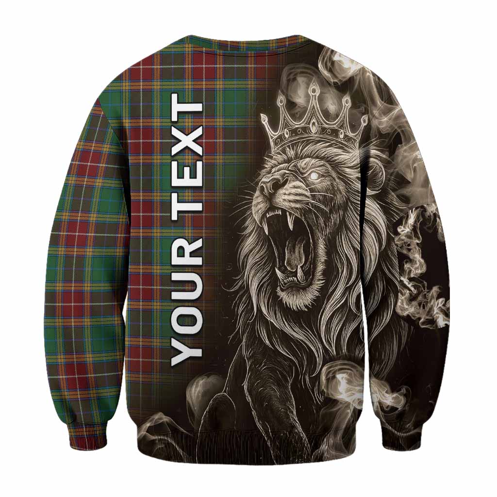 Baxter Tartan Sweatshirt Roaring Lion Heritage