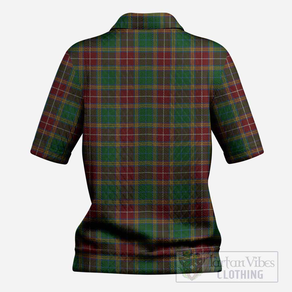 Baxter Tartan Women’s Polo Sweater Top