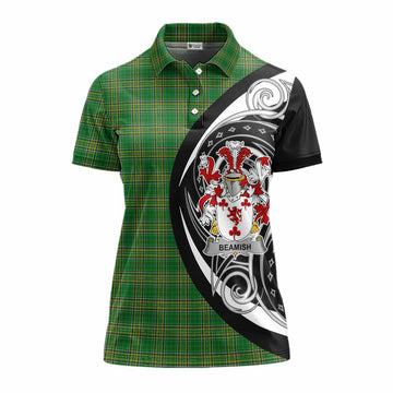 Beamish Irish Clan Women's Polo Shirt Celtic Circle Style Women - Tartan Vibes Clothing