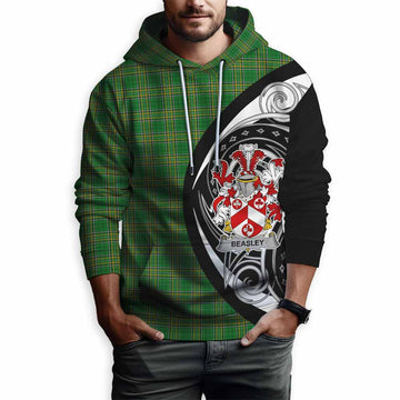 Tartan Vibes Clothing Beasley Irish Clan Hoodie Celtic Circle Style