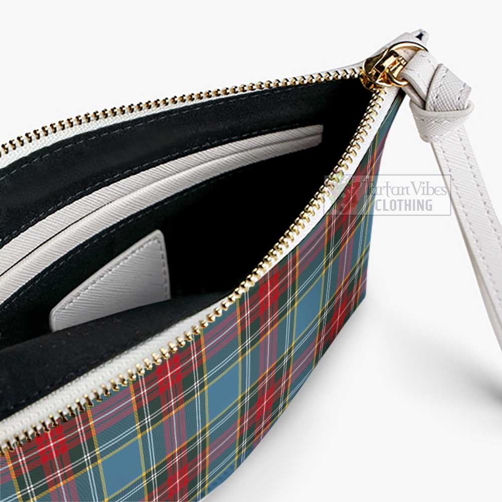 Tartan Vibes Clothing Beaton Family Crest Tartan Clutch Bag