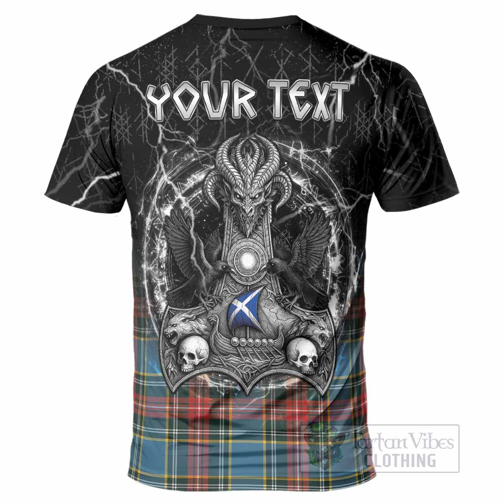 Beaton Tartan Crest T-Shirt Celtic Odin's Raven Legacy