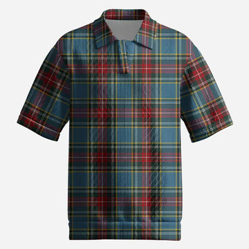 Beaton Tartan Men’s Polo Sweater Top