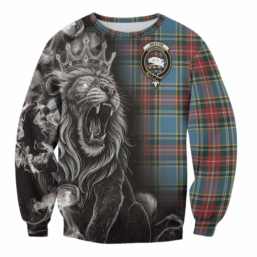 Beaton Tartan Sweatshirt Roaring Lion Heritage