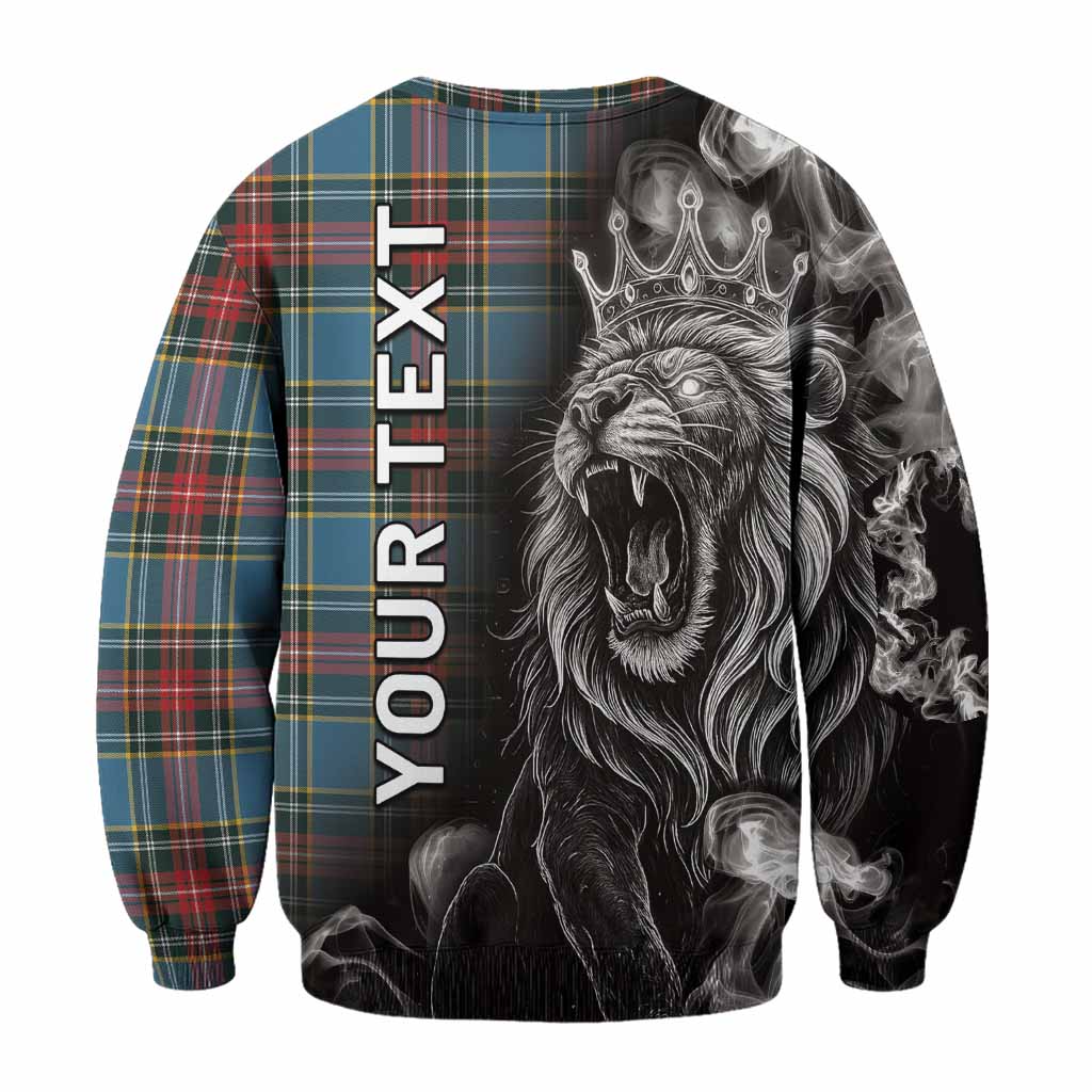 Beaton Tartan Sweatshirt Roaring Lion Heritage