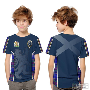 Beattie Tartan Kid T-Shirt with Family Crest and Lion Rampant Vibes Sport Style Youth XL Size14 - Tartan Vibes Clothing