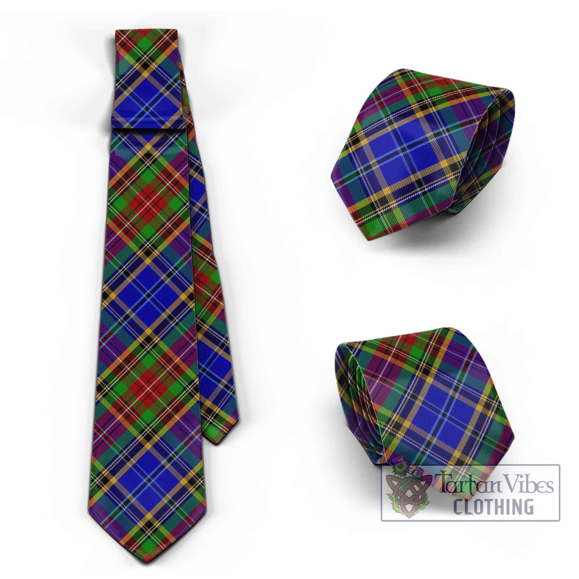 Beattie Tartan Classic Necktie Cross Style Necktie One Size - Tartan Vibes Clothing
