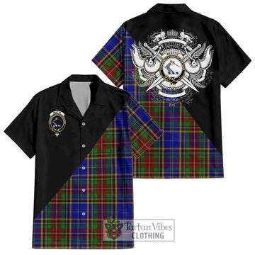 Beattie Tartan Hawaiian Shirt with Family Crest and Military Logo Style Kid - Tartan Vibes Clothing