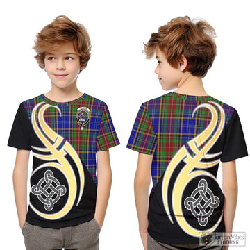 Beattie Tartan Kid T-Shirt with Family Crest and Celtic Symbol Style Youth XL Size14 - Tartan Vibes Clothing