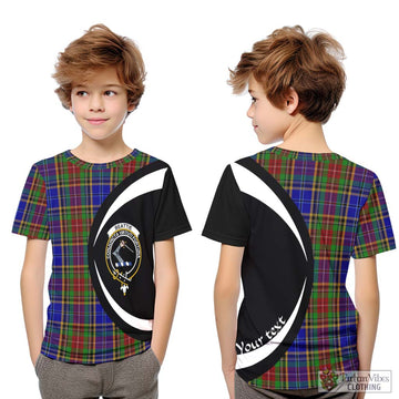 Beattie Tartan Kid T-Shirt with Family Crest Circle Style Youth XL Size14 - Tartan Vibes Clothing