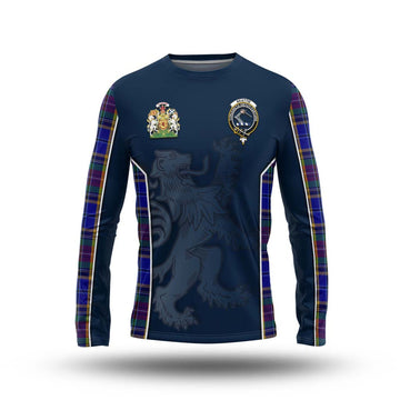 Beattie Tartan Long Sleeve T-Shirt with Family Crest and Lion Rampant Vibes Sport Style Unisex - Tartan Vibes Clothing