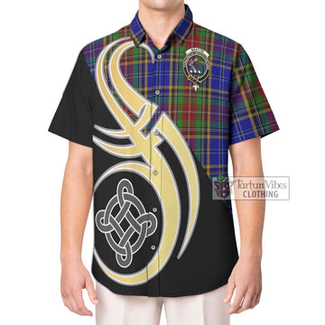 Beattie Tartan Hawaiian Shirt with Family Crest and Celtic Symbol Style Kid - Tartan Vibes Clothing