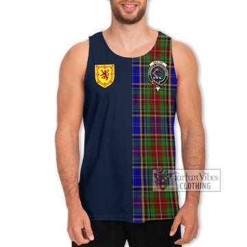 Beattie Tartan Men's Tank Top Alba with Scottish Lion Royal Arm Half Style Men - Tartan Vibes Clothing