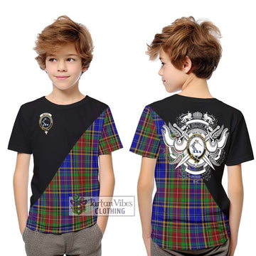 Beattie Tartan Kid T-Shirt with Family Crest and Military Logo Style Youth XL Size14 - Tartan Vibes Clothing