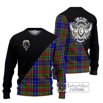 Beattie Tartan Ugly Sweater with Family Crest and Military Logo Style Unisex - Tartan Vibes Clothing