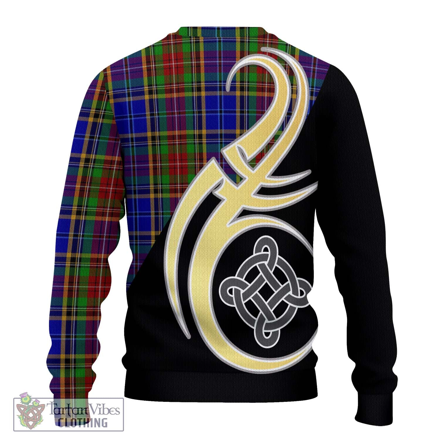 Beattie Tartan Ugly Sweater with Family Crest and Celtic Symbol Style - Tartan Vibes Clothing