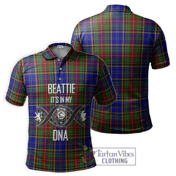 Beattie Tartan Polo Shirt with Family Crest DNA In Me Style - Tartan Vibes Clothing