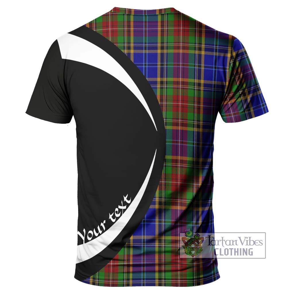 Tartan Vibes Clothing Beattie Tartan T-Shirt with Family Crest Circle Style