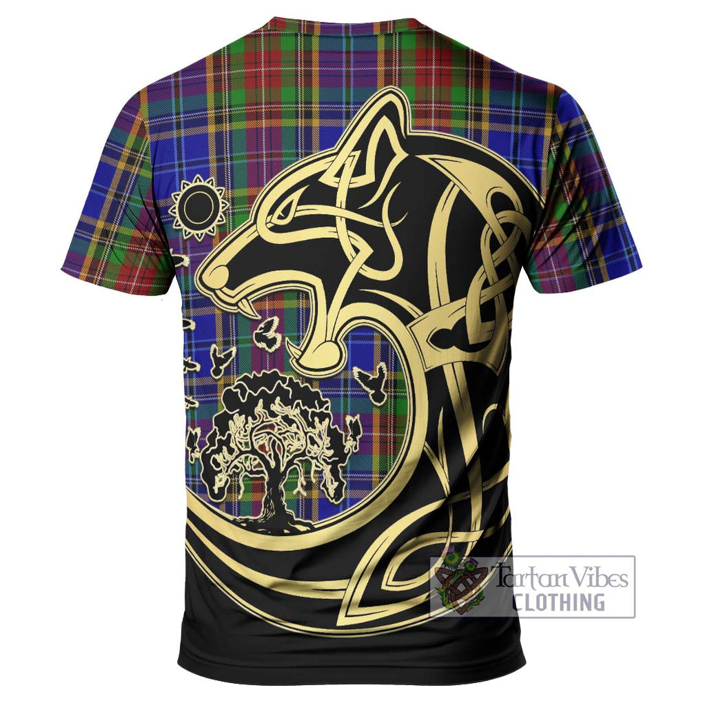 Beattie Tartan T-Shirt with Family Crest Celtic Wolf Style - Tartan Vibes Clothing