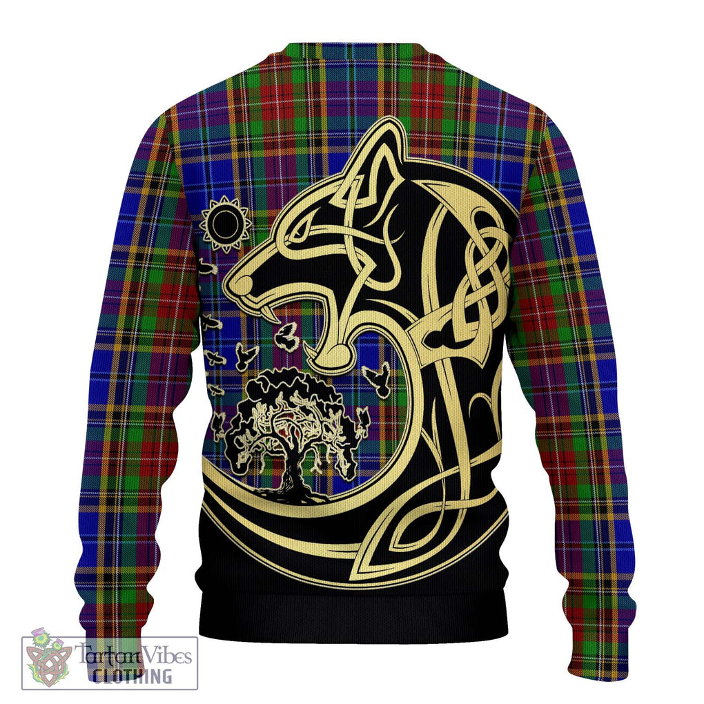 Beattie Tartan Ugly Sweater with Family Crest Celtic Wolf Style - Tartan Vibes Clothing