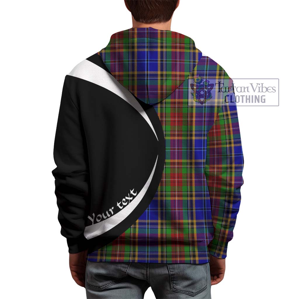 Beattie Tartan Hoodie with Family Crest Circle Style - Tartan Vibes Clothing