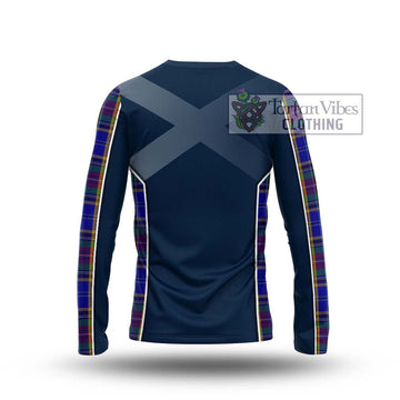 Beattie Tartan Long Sleeve T-Shirt with Family Crest and Lion Rampant Vibes Sport Style - Tartan Vibes Clothing