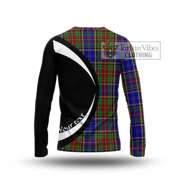 Beattie Tartan Long Sleeve T-Shirt with Family Crest Circle Style - Tartan Vibes Clothing