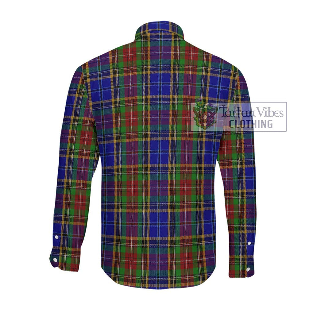 Beattie Tartan Long Sleeve Button Shirt with Family Crest DNA In Me Style - Tartanvibesclothing Shop