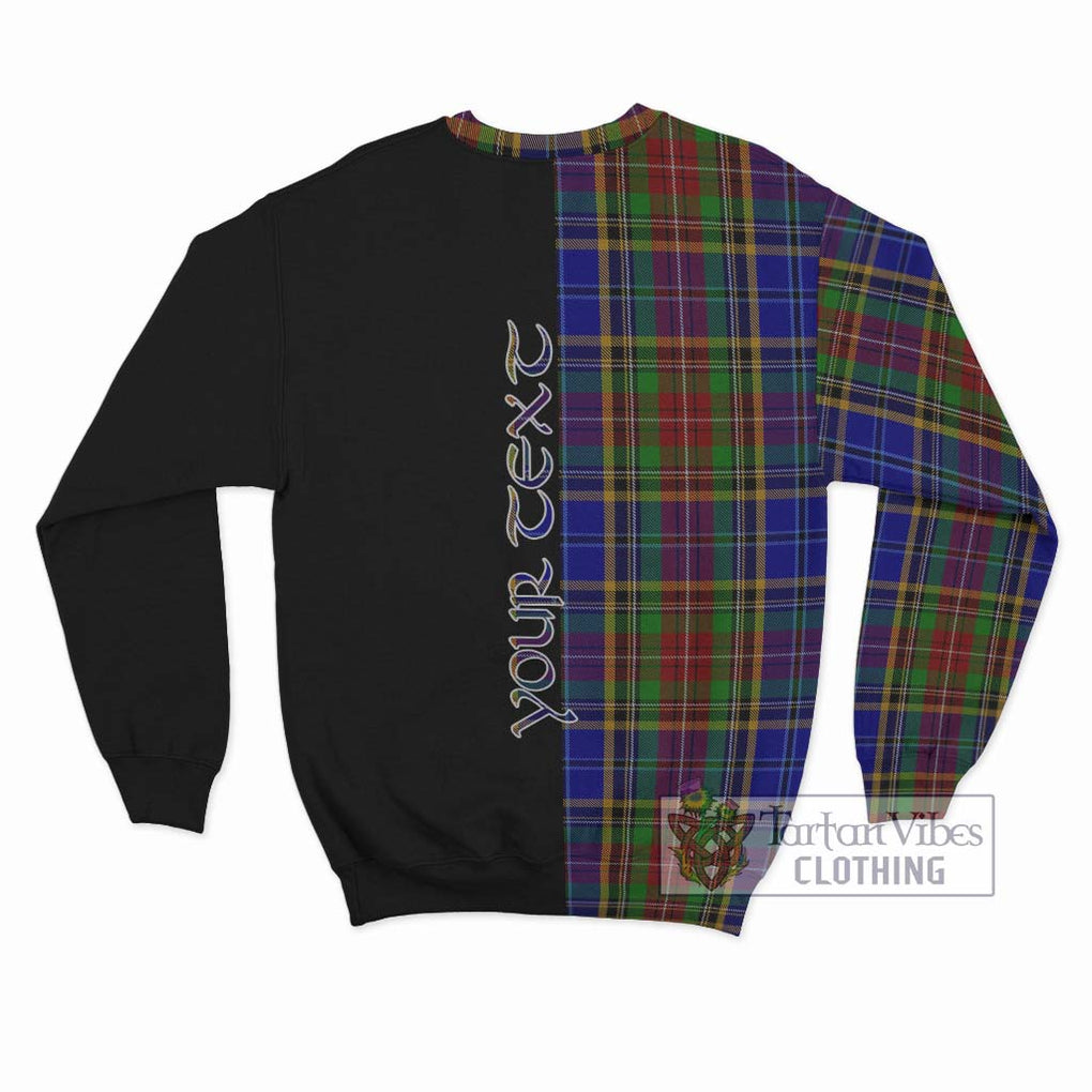 Beattie Tartan Sweatshirt with Family Crest and Half Of Me Style - Tartan Vibes Clothing