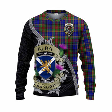 Beattie (Beatty) Tartan Family Crest Knitted Sweater Lion Rampant Royal Thistle Shield Celtic Inspired Unisex - Tartan Vibes Clothing