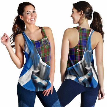 Beattie (Beatty) Tartan Women's Racerback Tanks with Family Crest Scotland Patriotic Style 4XL - Tartan Vibes Clothing