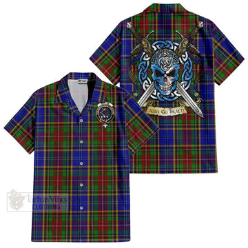 Beattie (Beatty) Tartan Hawaiian Shirt with Family Crest Celtic Skull Style Kid - Tartan Vibes Clothing