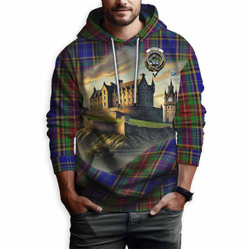 Beattie (Beatty) Tartan Family Crest Hoodie with Scottish Ancient Castle Style Pullover Hoodie - Tartan Vibes Clothing