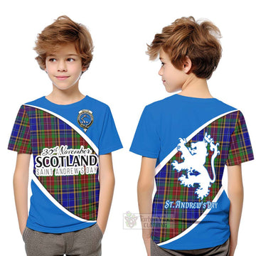 Beattie (Beatty) Family Crest Tartan Kid T-Shirt Celebrate Saint Andrew's Day in Style Youth XL Size14 - Tartan Vibes Clothing