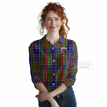 Beattie (Beatty) Tartan Women's Casual Shirt with Family Crest DNA In Me Style Female - Tartan Vibes Clothing