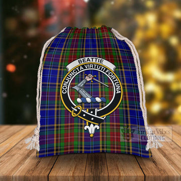 Beattie (Beatty) Tartan Christmas Santa's Bag with Family Crest - Tartan Vibes Clothing