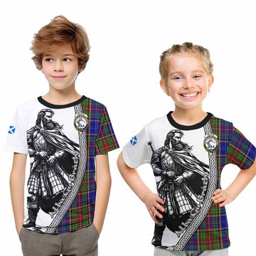 Beattie (Beatty) Tartan Clan Crest Kid T-Shirt with Highlander Warrior Celtic Style Youth XL Size14 - Tartan Vibes Clothing
